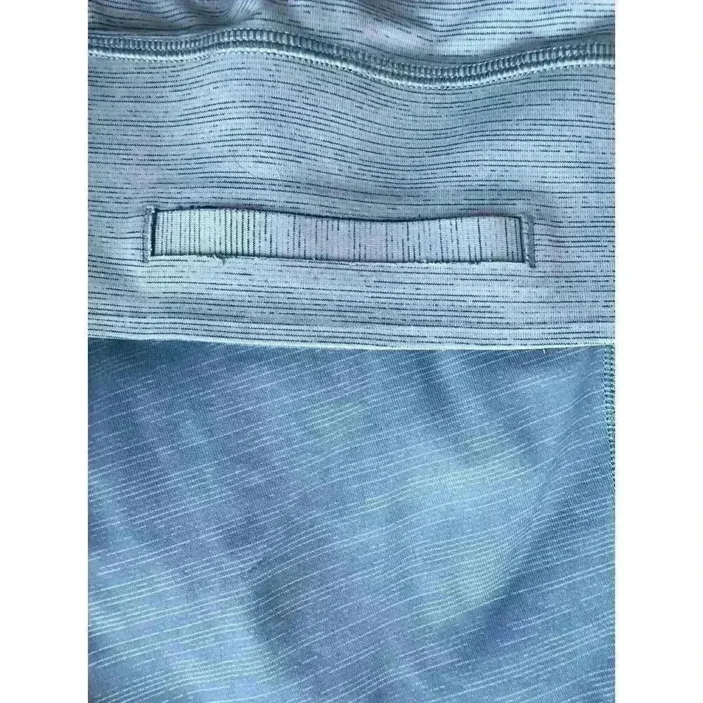 Outdoor Voices TechSweat 3/4 Two-Tone Leggings Slate/Provincial Blue Size M - Picture 6 of 6